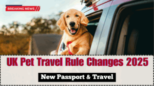 UK Pet Travel Rule Changes 2025 – New Passport & Travel Guidelines